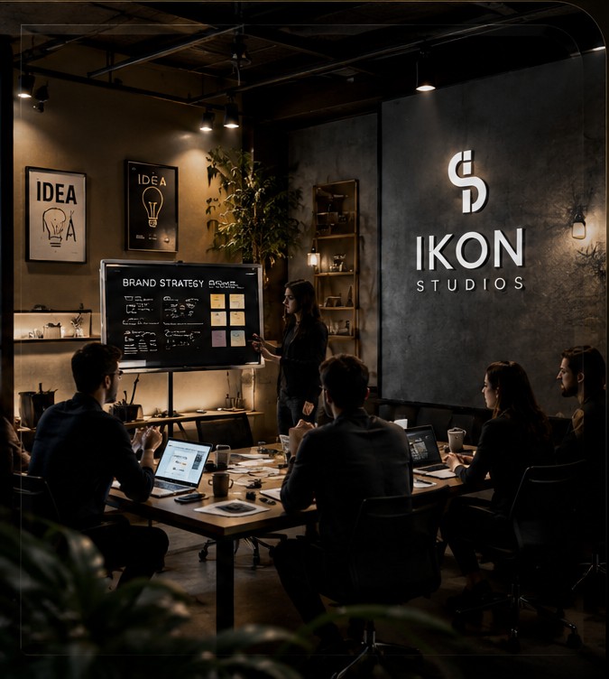IKON Studios strategy room