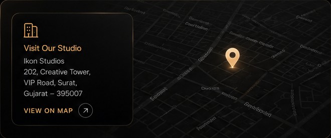 Studio location map